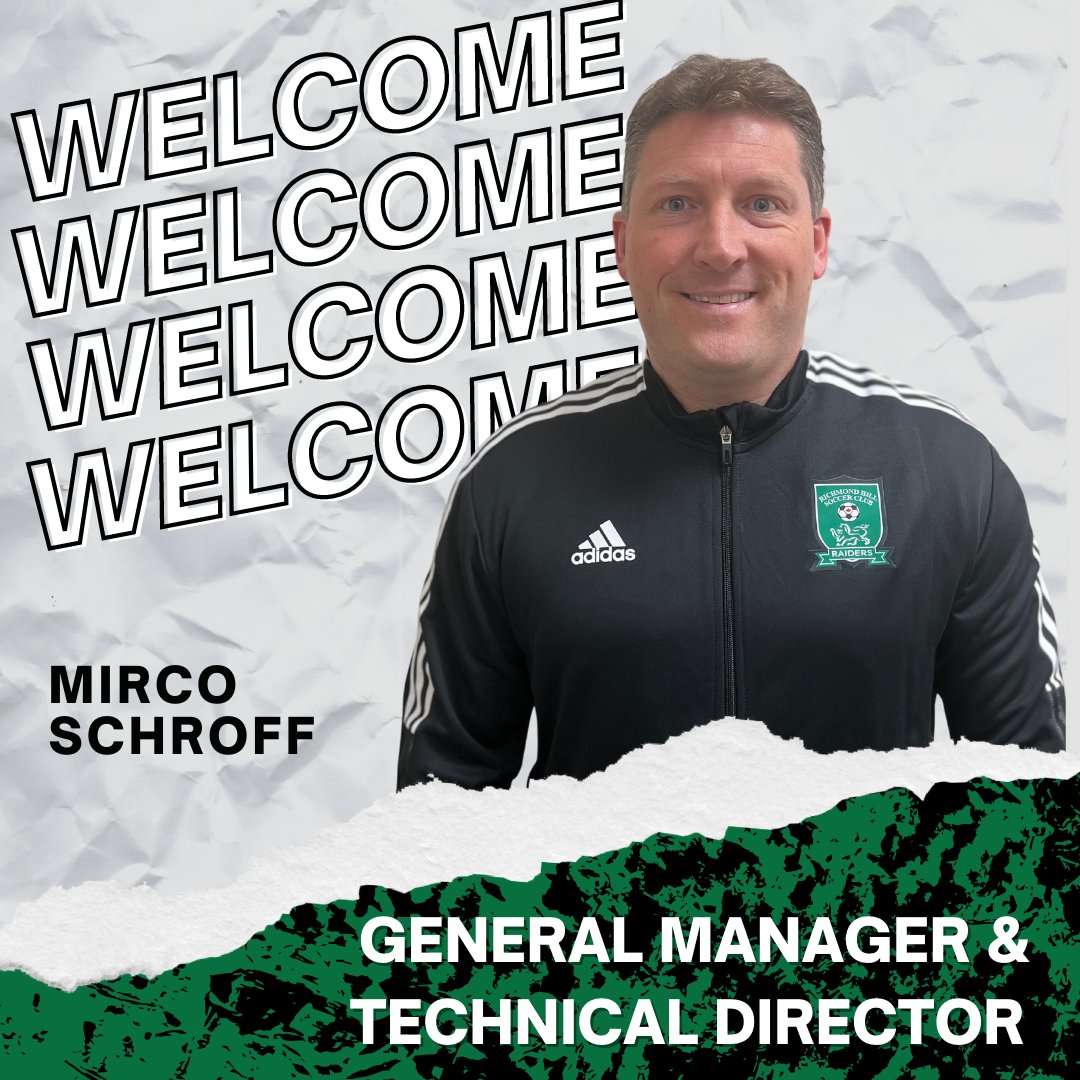 RHSoccerClub's tweet photo. *Pt1*
📢RHSC is excited to announce our new Technical Director and General Manager, Mirco Schroff! Mirco was born and raised in Germany where he played at the Semi-pro level. https://t.co/tBmgFp5hHw