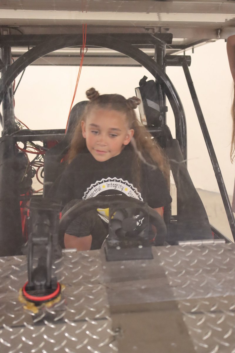 LISAAcademy's tweet photo. Solar Cars are eco-friendly, quiet, and have 0 fuel cost. These kids are excited about the future of solar cars at the 8th Annual Arkansas STEM Festival! 🌞😎 #LISASTEM #LOOKintoLISA https://t.co/OUfy71JnmL