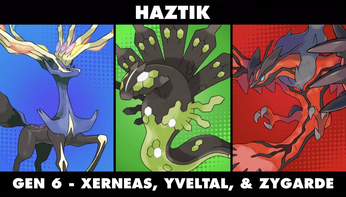 Gen 6 Legendaries