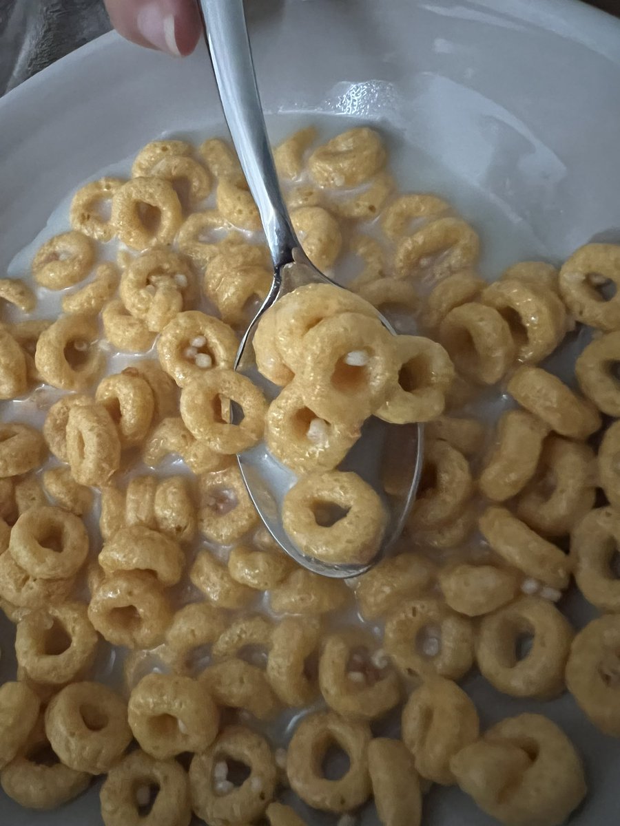 You see cereal, I see female reproductive system. We are not the same. #laboranddeliverynurseprobs