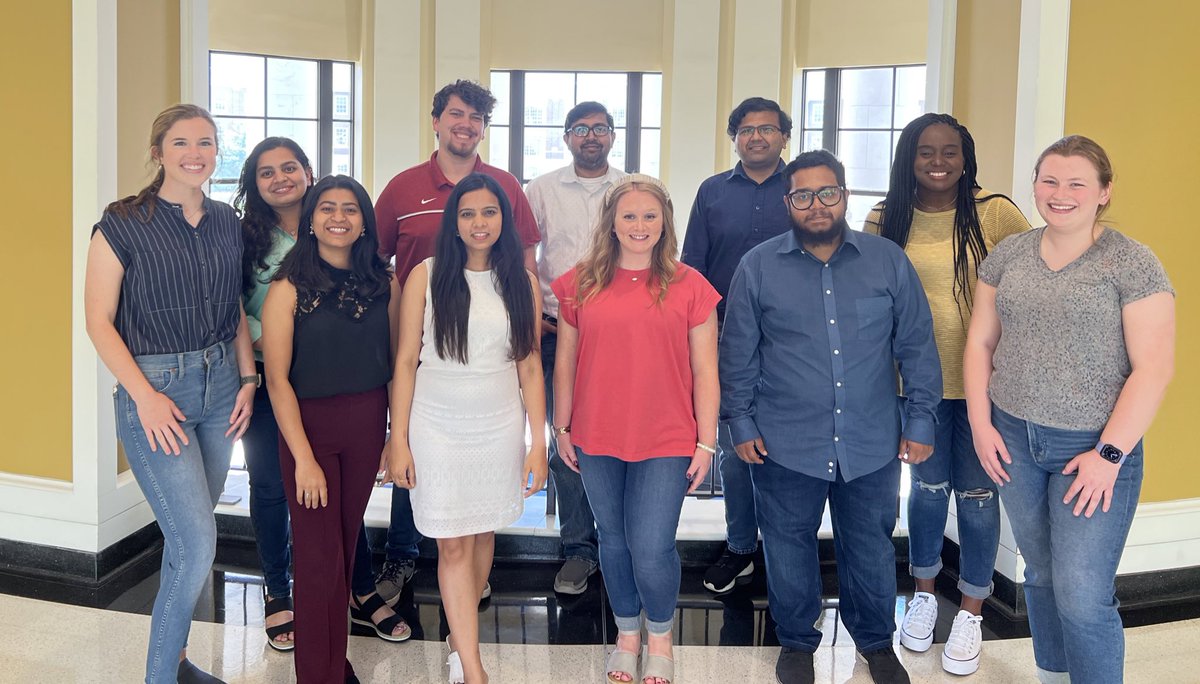 IRISLabUA's tweet photo. As we close out another great semester of research in #IRISLab, we were able to get most of our group members together for an updated photo! #research #spectroscopy https://t.co/1AGyenhmcN