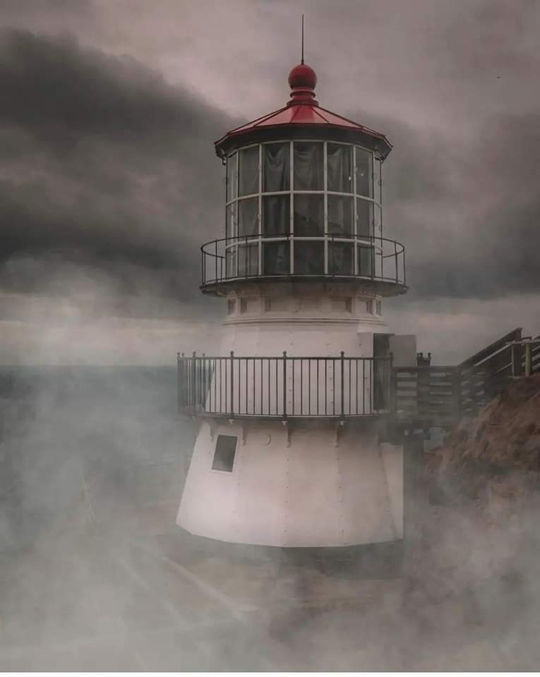 .
The Point Reyes Lighthouse, is a lighthouse in the Gulf of the Farallones on Point Reyes in Point Reyes National Seashore, located in Marin County, California, United States. Constructed 1870. 
Automated 1975.
.
.
.
.
Credit: manvirsingh📷
.
.
.