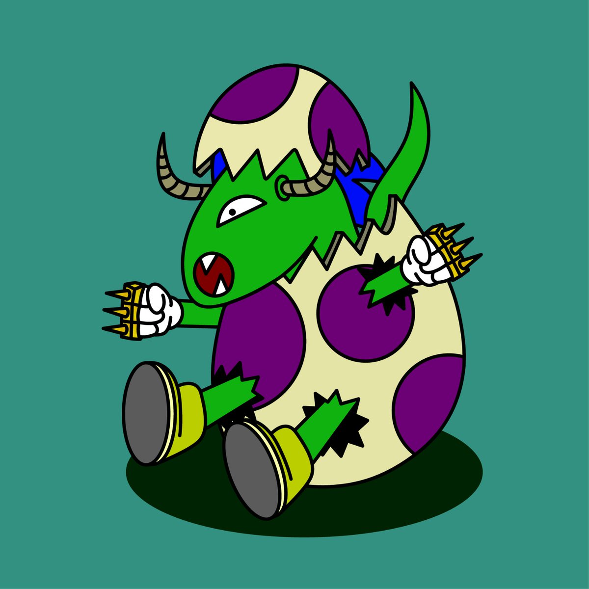 UglyDynozNFT's tweet photo. If you mess with the bull🐂, you get the horns🤘
Don't mess around with the Dynoz either, drop a ❤️ and retweet, you might avoid the horns and secure a WL spot 😉
#dynozfam #NFTs #NFT #NFTCommunity #NFTdrop #ethereum #EthereumNFTs #OpenSeaNFT https://t.co/6gsz7s9bDf
