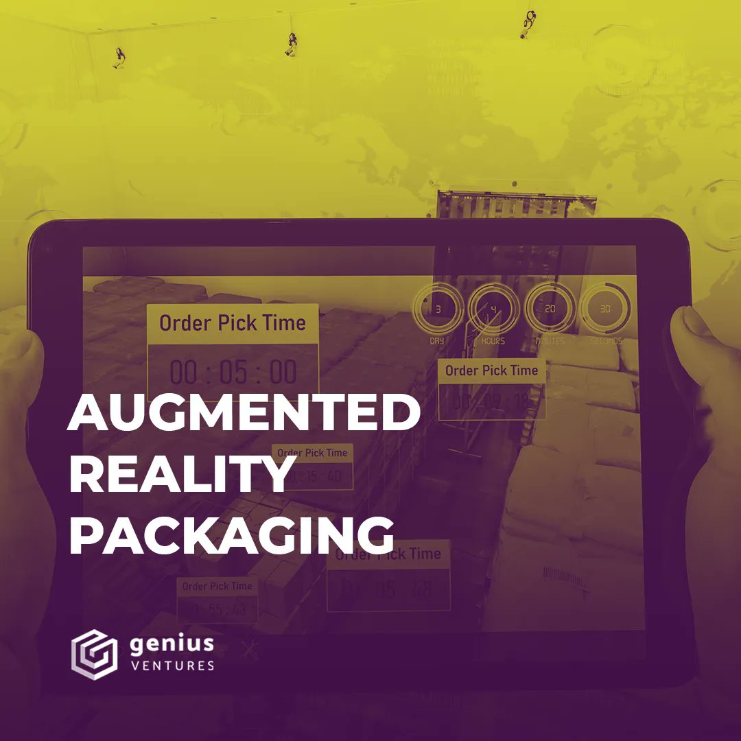 geniusventures_'s tweet photo. Augmented reality packaging
Augmented reality is changing the way we interact with product packaging. The technology lets consumers see beyond the box by giving them greater insight into product info and brand identity. 
#geniusventures #augmentedreality #packaging #marketing https://t.co/Uu92qDd57l