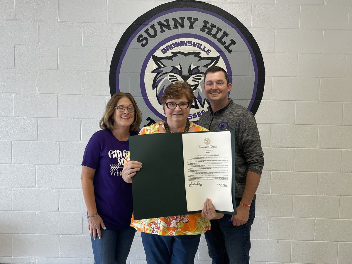 Mrs. Cecilia Frost was chosen as our Teacher of the Year. She was recognized by Senator Page Walley for this achievement. Sunny Hill Intermediate School is blessed to have Mrs. Frost! 💜<a href="/AAitken07/">Alex Aitken</a> <a href="/gfergie1/">Grace Fergie</a> <a href="/HolyGirl22/">Sharon Clark</a> <a href="/VSceals/">Valerie Sceals</a>