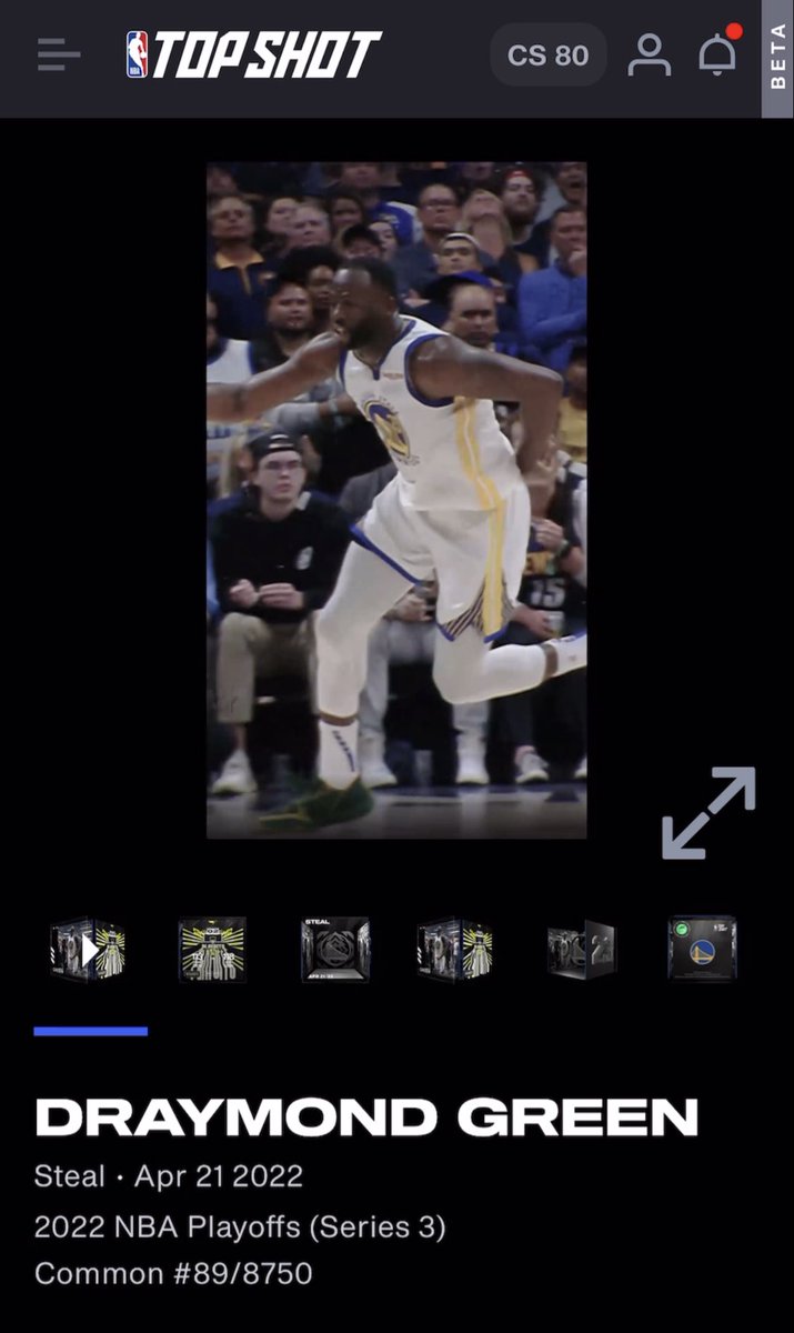 hotlneblng_'s tweet photo. Bought my first @nbatopshot moment in a while.

They caught me reppin @BoredApeYC in the background. 👀🔥 https://t.co/Qi4izWIaM5