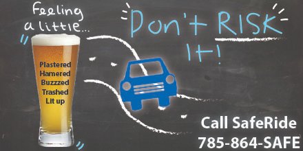 KUJBS's tweet image. If you are unsure if you should be driving, then the answer is NO. Let #KUSafeRide take you home. 864-SAFE