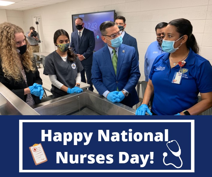 TX_Alvarez's tweet photo. Happy #NationalNursesDay2022! I would like to thank our amazingly dedicated and committed Texas nurses. Thank you for all that you have done and continue to do for our great State! #Nurse #Nursing #NursesWeek #registerednurse #TexasWorkforceCommission #TexasWorkforce #NursesDay https://t.co/e0jcWzVYne