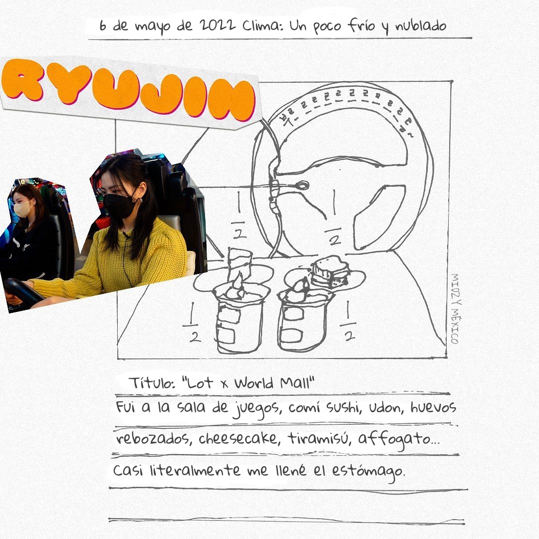 ITZY_MXCO's tweet photo. [📝🐺🐱] 06.05.22 - Actualización Instagram

"✨ITZY V2LOG : Hello 2022✨

Compartiendo un diario del V2LOG de Ddaengdongs 💗"

#ITZY #YEJI #RYUJIN
#V2LOG @ITZYofficial https://t.co/IhHWE1dLaw