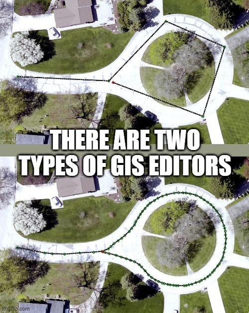 🙋‍♂️ You know who you are, my digitizing friends. #GIS #mappymeme