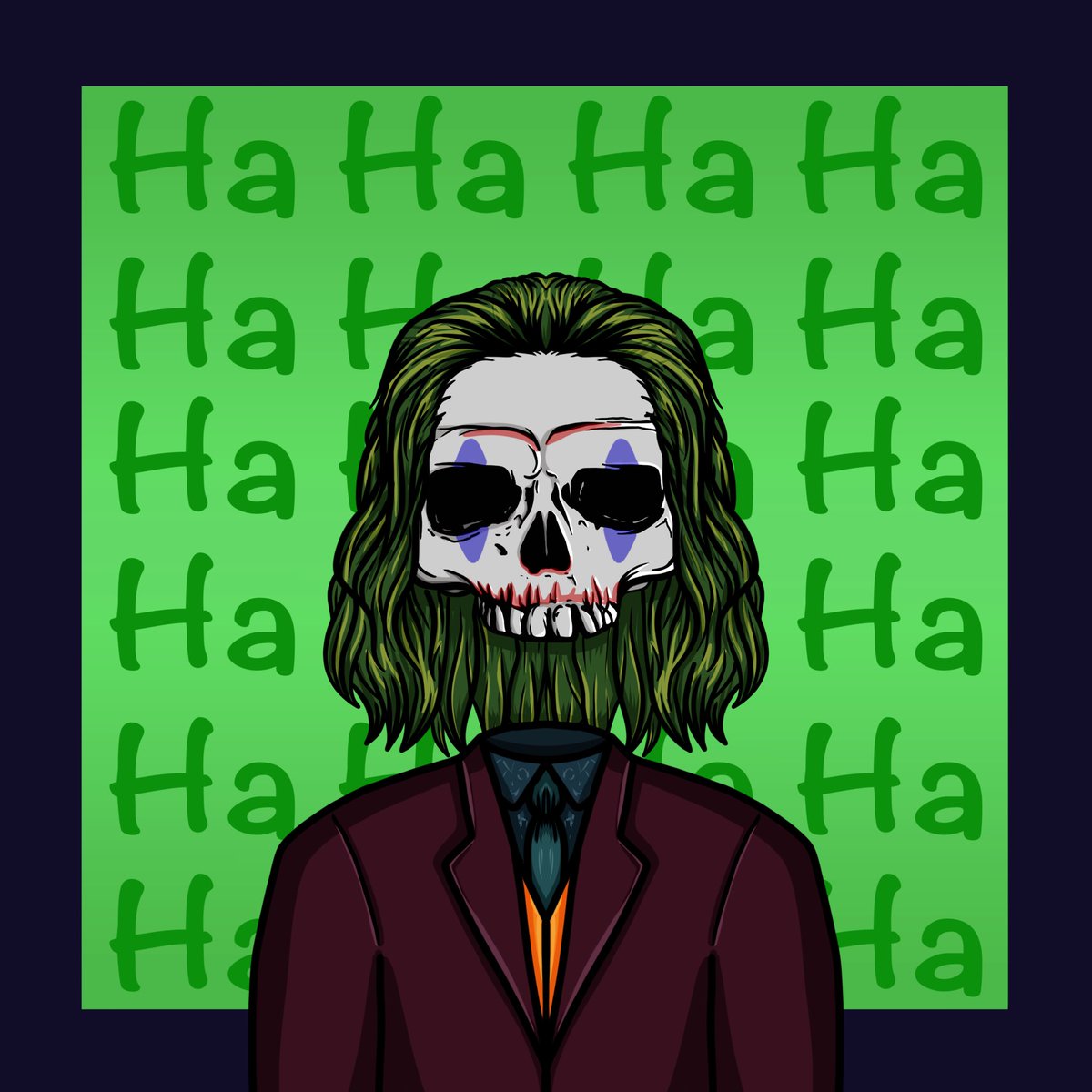 After 5 days ago we have first sold item🤩
Thank you <a href="/Giotsotso/">Giorgi Tsotsonava</a> 🙏🏻
We have three active items 🤘🏻💀
opensea.io/collection/dea…

#NFTCommunity #nftart #NFT #NFTProjects