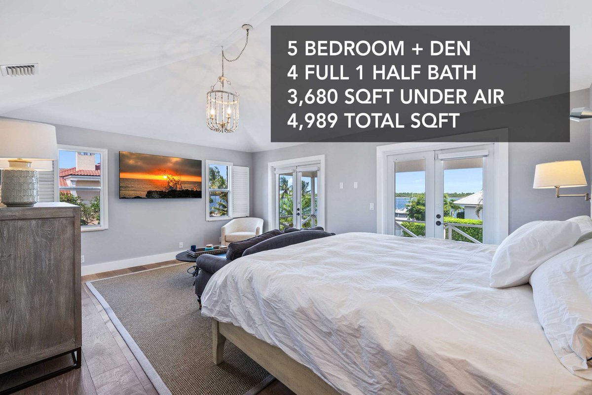 K2LostTree's tweet photo. New K2 Exclusive Listing - Located in prestigious Mariners Key, this  5 bedroom + den, 4.5 bath waterfront home has 151’ of frontage, and wide water views. Understated with luxurious interiors, this is the home you have been waiting for. https://t.co/ta3Xqll75u