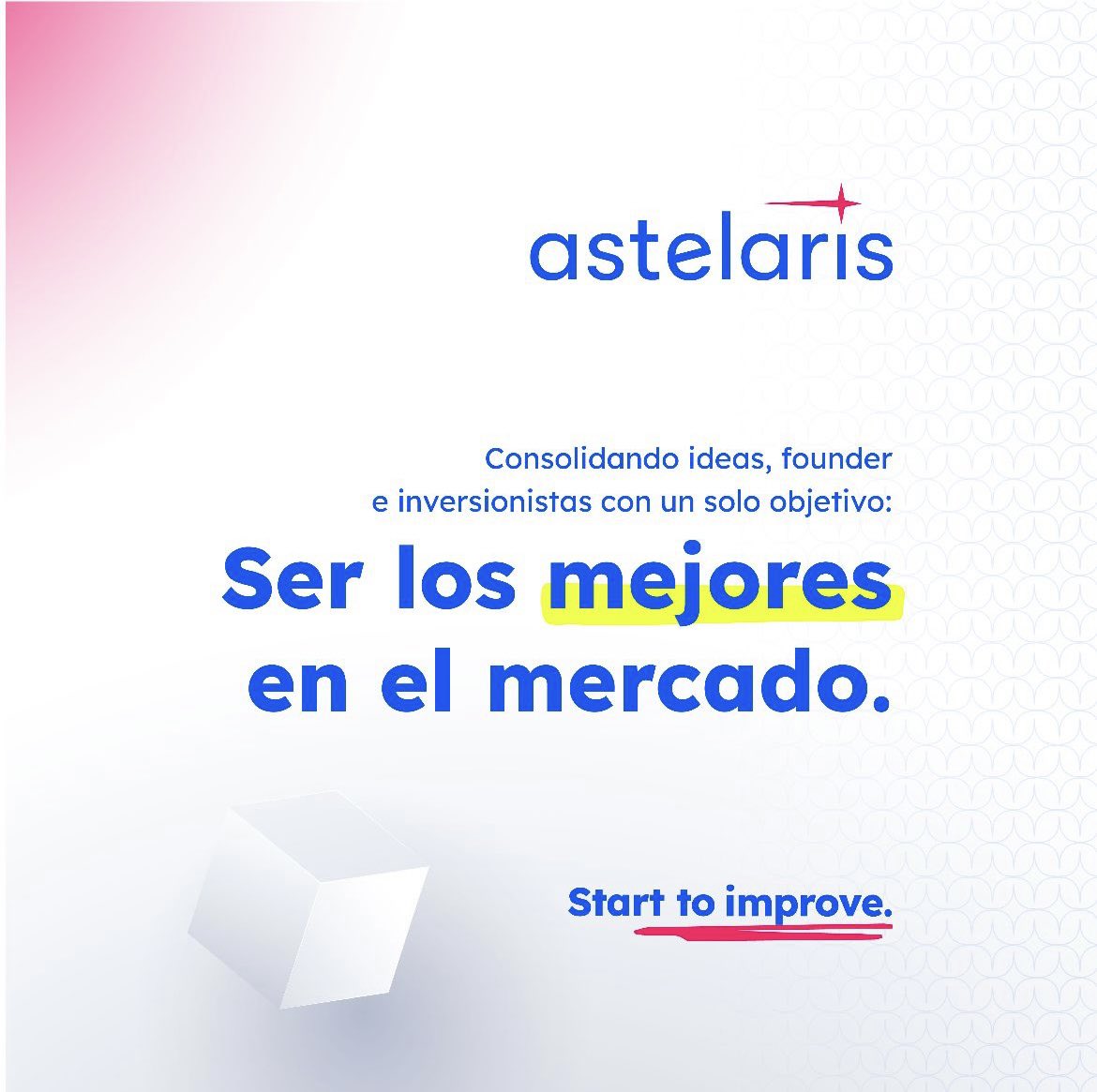 astelarismx's tweet photo. Somos un equipo con un mismo objetivo, juntos alcanzamos el éxito 🚀

 + info: 
👉🏻 https://t.co/HSjfupZzaM
.
.
#astelaris #startups #mexico #latam #venturecapital #fintech #legalexperts https://t.co/EHNVqz2YNB