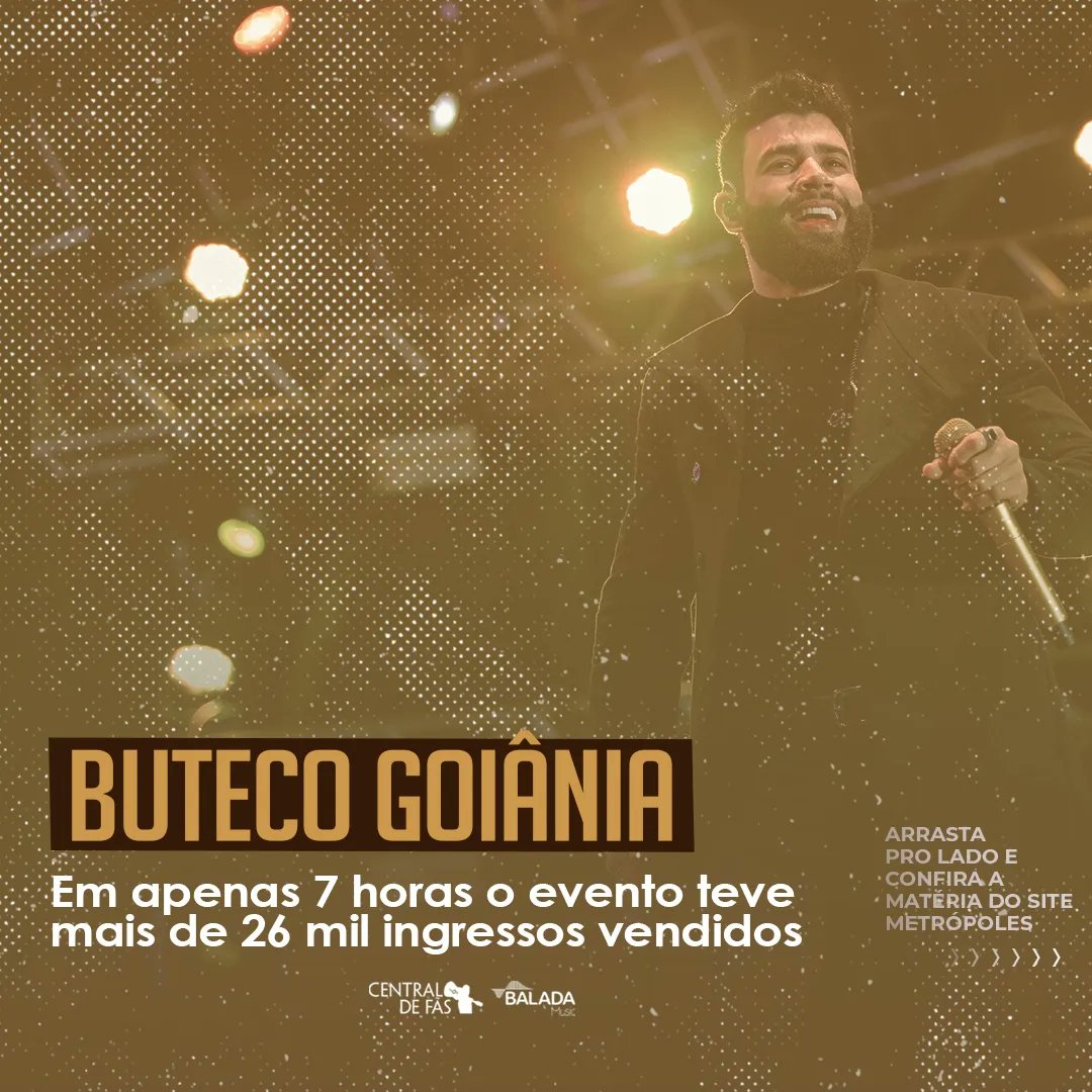 centraldogl's tweet photo. O melhor Festival de Música do Brasil já está fazendo história em sua edição de Goiânia. Em apenas 7 horas, o #ButecoGyn teve mais de 26 mil ingressos vendidos! 🚀🏛
#EmbaixaNews https://t.co/9i83VT7cuh