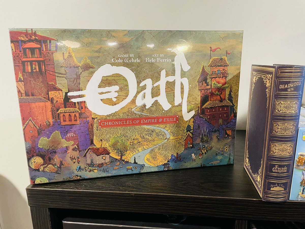 EdenfellG's tweet photo. @fosterthemeeple Love Root and just bought Oath. Excited for this one as well! https://t.co/srW7dsjsQD
