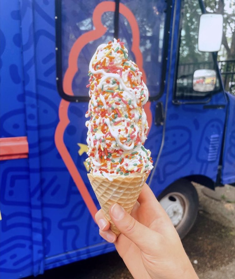 Sprinkles are the perfect sunshine on a cloudy day 🌞 🌈