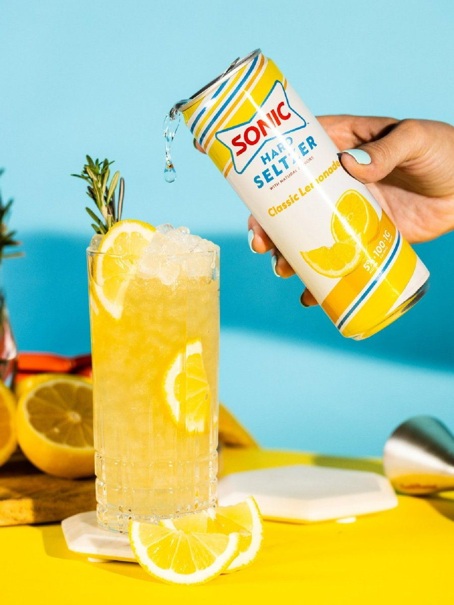 SONICHardBevs's tweet photo. Our 'Not Your Mother's Lemonade' cocktail is the most refreshing way to show your mother you care this Mother's Day! ππ
Recipe: https://t.co/VX8uAUYdXm
#ThisIsHowWeSeltzer #NotYourMothersLemonade https://t.co/D7WIJkd0HI