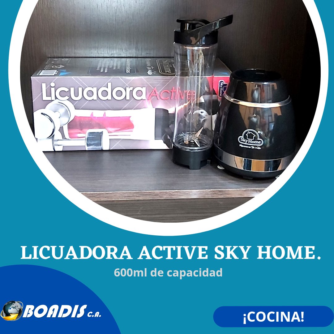 boadisca's tweet photo. Disponemos de esta licuadora Active de Sky Home... Llévate una y dale una sorpresa a mamá, te lo agradecerá.
.
#licuadora #licuadoractive #skyhome #disponibilidadinmediata #regalaamama #obsequios #diadelasmadres #somosdistribuidores #pzo #venezuela https://t.co/UQbd17C00V