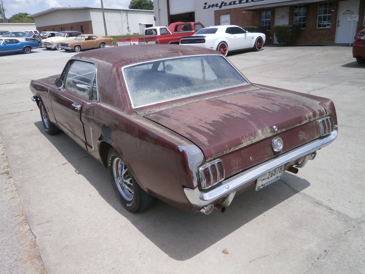 ImpatientInc's tweet photo. 1965 Ford Mustang 289 (new arrival)

#ford #mustang #fordmustang #65ford #65mustang #65fordmustang #ponycars #musclecars #coupes #carrestorationsalabama #vintagecarrestorationsalabama #customcarshopalabama #alabasteralabama #alabastercarshop #impatientcreations https://t.co/phcb1MPEkC
