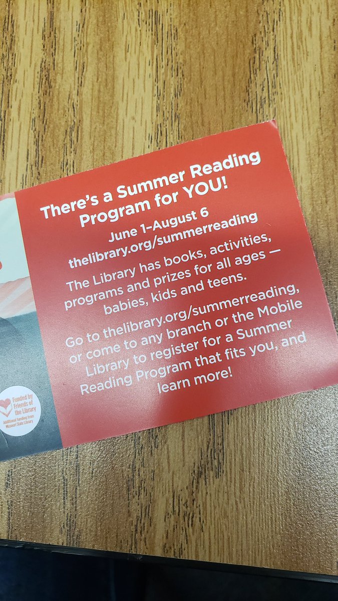 Library_PVMS's tweet image. Our elementary classes had a special visitor from the @springfieldlib K-5 heard about summer reading starting June 1st and running all summer! @PViewSPS students can visit all summer and do activities for free!
#oceansofpossibilities
#tadpoles
#nasa
#everbright
#spslib
