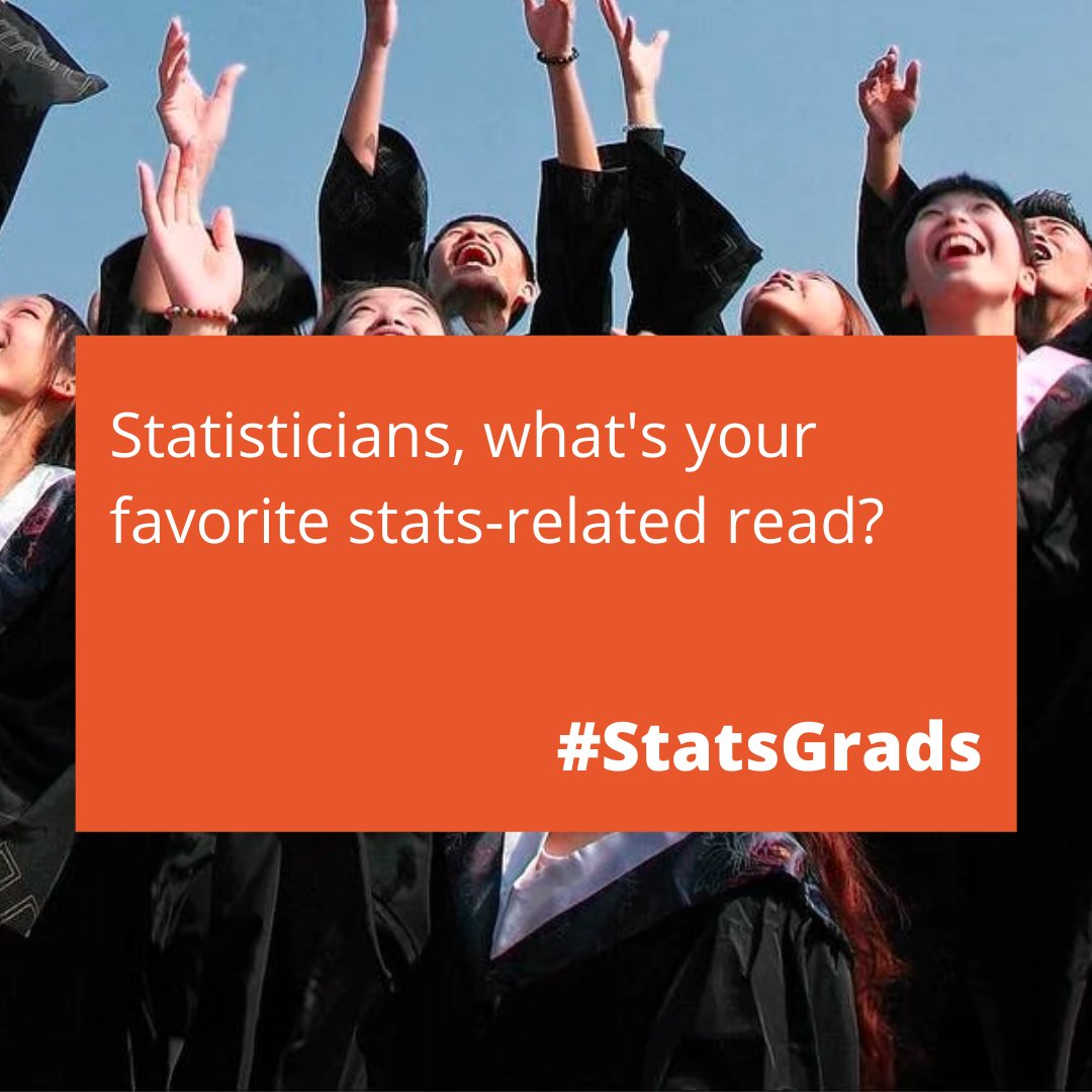 ThisisStats's tweet photo. #StatsTwitter, share your favorite #statistics and #data #bookrecs with us for new graduates ๐
#statsgrads https://t.co/jwaNHE6P9d