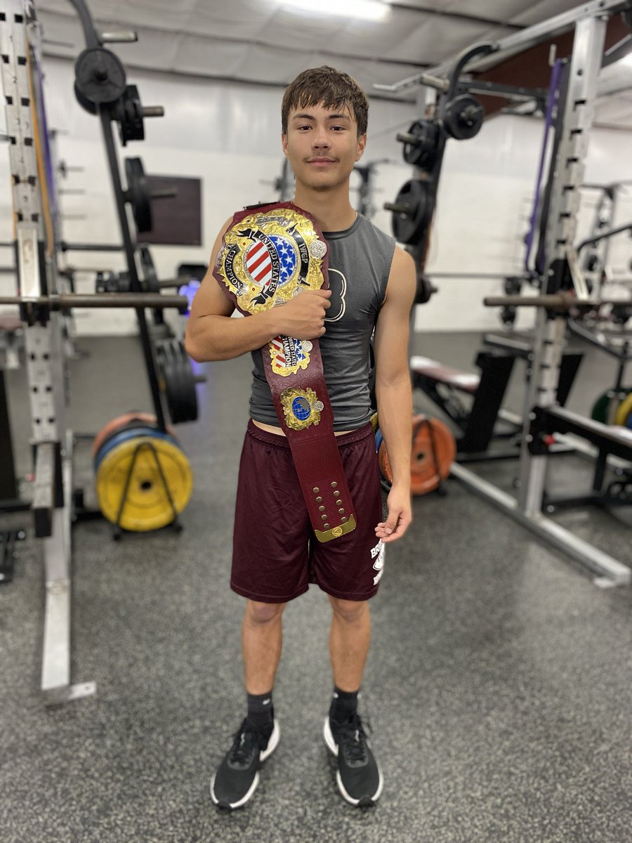 Football Lifter of the Week goes to David Krantz! #BullsUpHornsDown