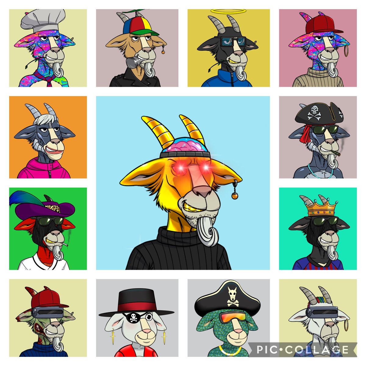 -Established project that's lived through the dip
-Same artist collaborated on BAYC <a href="/_migwashere/">mig</a> 
-IRL utility with token-gated parties &amp; festivals <a href="/nftmoonfest/">NFT Moonfest | Music & Digital Art Festival</a>
-Awesome community
-Other Holder rewards being cooked up
-Low entry point

Don't wait, join the herd!🐐 <a href="/goatlodge/">Hall of Fame Goat Lodge</a>