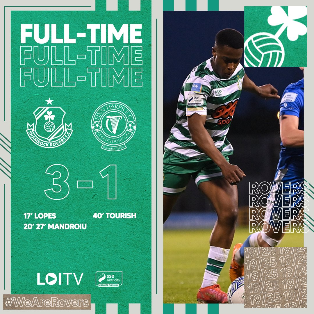 Shamrock Rovers FC ☘️ on Twitter "3 goals, 3 points ☘️ https//t.co