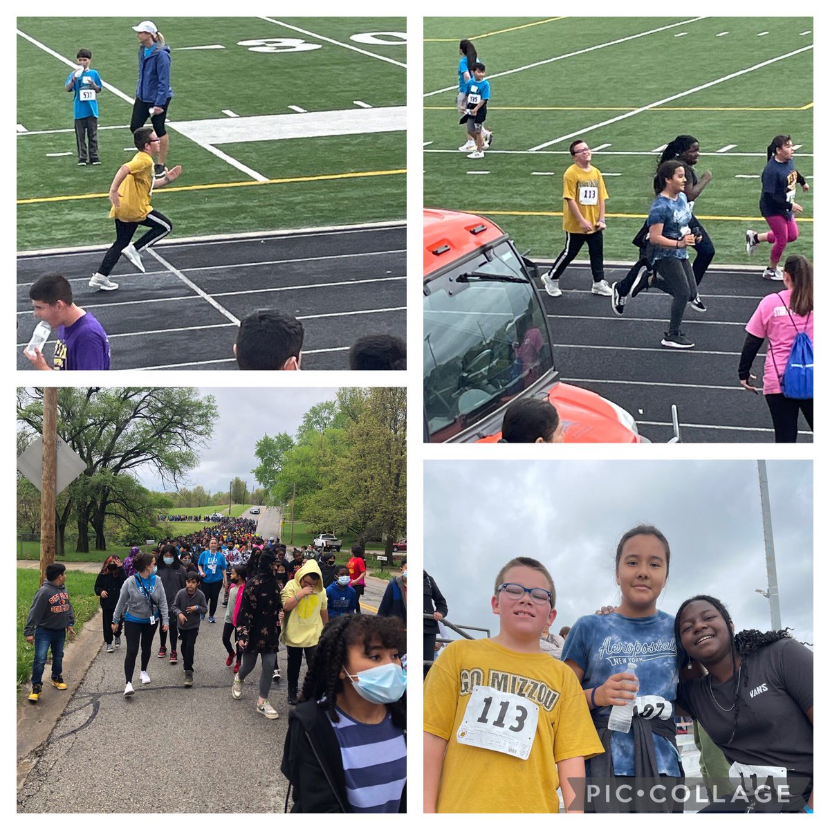 stonypointsouth's tweet photo. Are YOU faster than a 5th grader??!! Today was the day of running and fun ๐คฉ #rufta5 #wearekckps #rufta5 #runfast #top10finish https://t.co/Xs743CnVkc