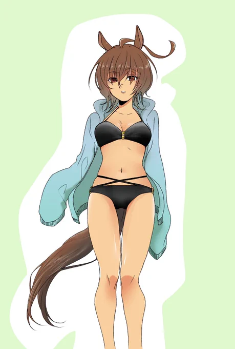 水着タキオン祈祷 