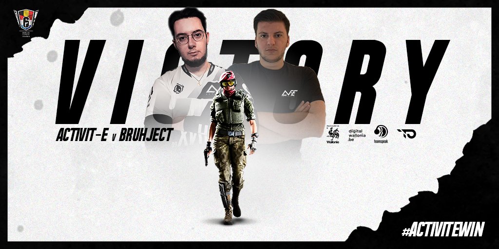 EsportActivite's tweet photo. Sixième victoire d'affilée en @Rainbow6Benelux League face à #Bruhject ! GG à eux 👌 Rendez-vous mercredi prochain pour LE match du premier split face à @JLINGZesports 🔥 https://t.co/tBf5SZQ93x