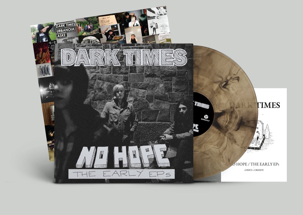 Sheep Chase Records (@sheepchaserec) on Twitter photo Happy release day to Dark Times! Their EP comp 'No Hope / The Early EPs' is out today ⚡️⚡️
Listen: lnk.to/darktimes_noho…
Features their demo tape (Ormeyngel, 2011), the 'Skull' 7" and the 'Girl Hate' 7" (<a href="/FysiskFormat/">Fysisk Format</a>, 2012). All out of print classics. #BandcampFriday Happy release day to Dark Times! Their EP comp 'No Hope / The Early EPs' is out today ⚡️⚡️
Listen: lnk.to/darktimes_noho…
Features their demo tape (Ormeyngel, 2011), the 'Skull' 7" and the 'Girl Hate' 7" (<a href="/FysiskFormat/">Fysisk Format</a>, 2012). All out of print classics. #BandcampFriday