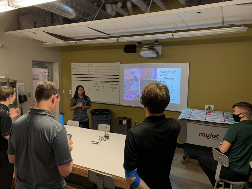 LGuerrero_MET's tweet photo. Continuing to practice for our presentation for Chris Lemka on May 12th! #PeoriaMET #PeoriaMETEng https://t.co/q5GGlX9Ly8