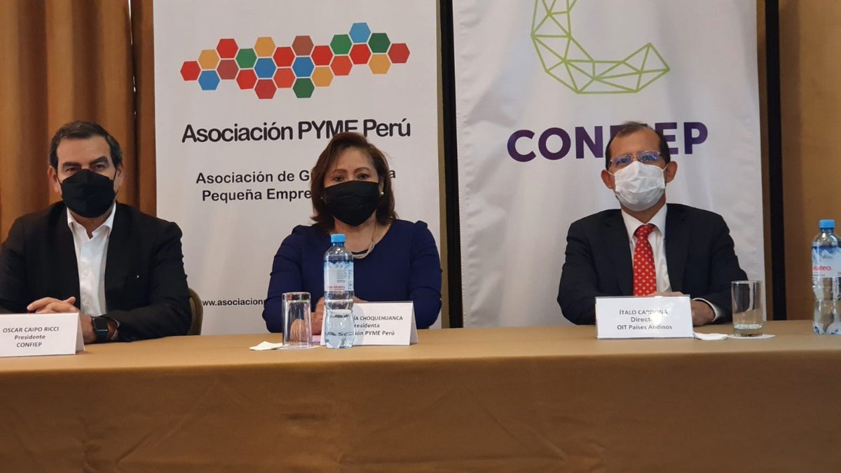 proactivoperu's tweet photo. 🤝🏼 Empresarios de pequeñas y grandes empresas unidos a través de Provee Pyme, alianza productiva que impulsa la reactivación y competitividad empresarial | #ProveePyme #Institucional @proactivoperu @CONFIEP
https://t.co/yKOlB9Rv0a https://t.co/vxA1HODCeq