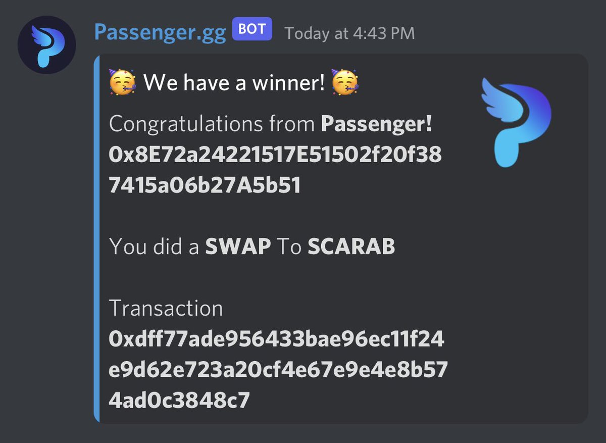 Passenger DeFi tweet media