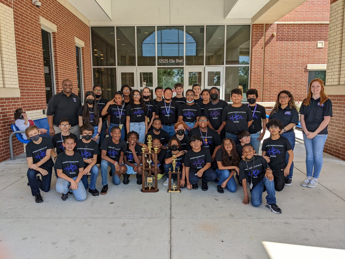 All-Star Band got 1st Place in their class and 1st Division ratings! Way to go!