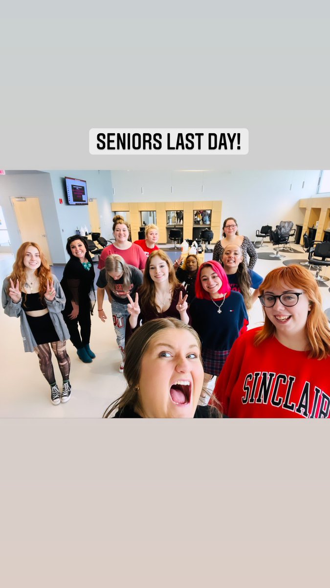 MrsLewisKFHS's tweet photo. Senior beauty birds you did it!!! https://t.co/bv1Cu7X5Ky
