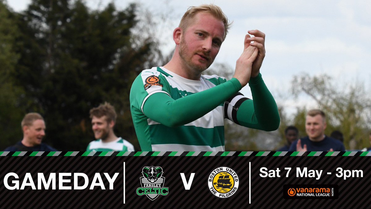 FarsleyCelticFC's tweet photo. 𝐆𝐀𝐌𝐄𝐃𝐀𝐘!

🆚 @bostonunited
🏆 @TheVanaramaNL North
📆 Saturday 7th May 2022
⏰ 3:00pm
📍 The Citadel, LS28 5BE
🎟 https://t.co/DE0KvVDD7n

#CeltArmy https://t.co/uhDpWebuhx