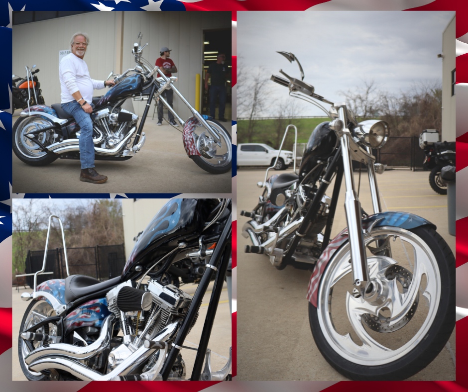 3StateHarley's tweet photo. Stop by #3State and pick up your ticket for a chance to win this 2006 #BigDog Ridgeback from #WoodysHomeForVeterans! A Drawing will be held May 7th, 2022, at #3StateHarleyDavidson, following Ronnie's Ride for #Veterans. https://t.co/PrhGferhpR