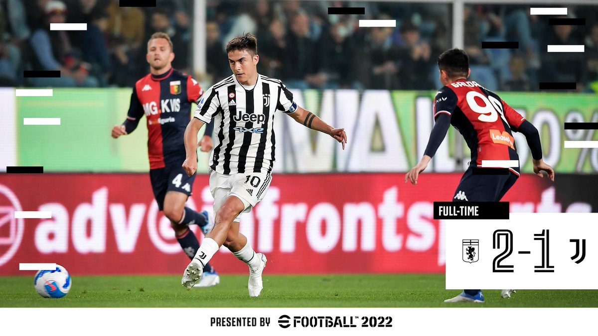 juventusfc's tweet photo. FT | Il rigore di Criscito in pieno recupero decide #GenoaJuve: finisce 2-1.

#ForzaJuve https://t.co/Xu7qgUjP7m