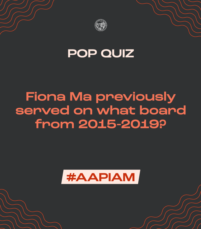 CASOSVote's tweet photo. #AAPIAM #PopQuiz @fionama made history when she was elected the first woman of color and first Certified Public Accountant to her current position of @CalTreasurer. She previously served on what board from 2015-2019? https://t.co/FHEHpEJwSc