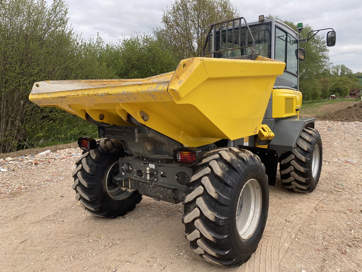 Bigmackish's tweet photo. A really nice and tidy Wacker Neuson DV90 has now become available.  Dual view 9ton swivel with camera, 2020 with 1854hrs. https://t.co/I4foKOGq6O