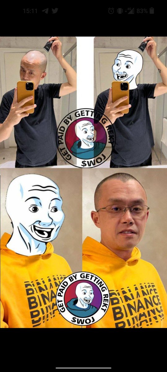 Mokretar_95's tweet photo. @BitcoinFear @CryptoJobsList 🔥🔥🔥
#wojak to the mars
$WOJ will help and bring peace and kindness 
#SafeCryptoInvestments
#wojakfinance 
#wojtoken
@wolfofwallst @wojfinance
@binance @cz_binance
@kucoincom @elonmusk @FloydMayweather 
@BitcoinFear
https://t.co/zLMZnWZCzp
🔥🔥 https://t.co/RzTuGqKTJw