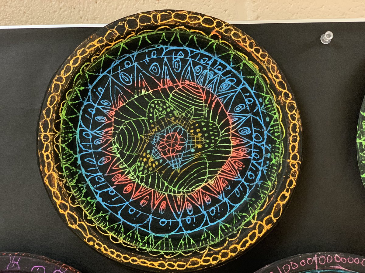 ArtwithMrsPark's tweet photo. Beautiful Mandalas by 2nd Grade Artists! #TheHill https://t.co/IhmeDzD8qd