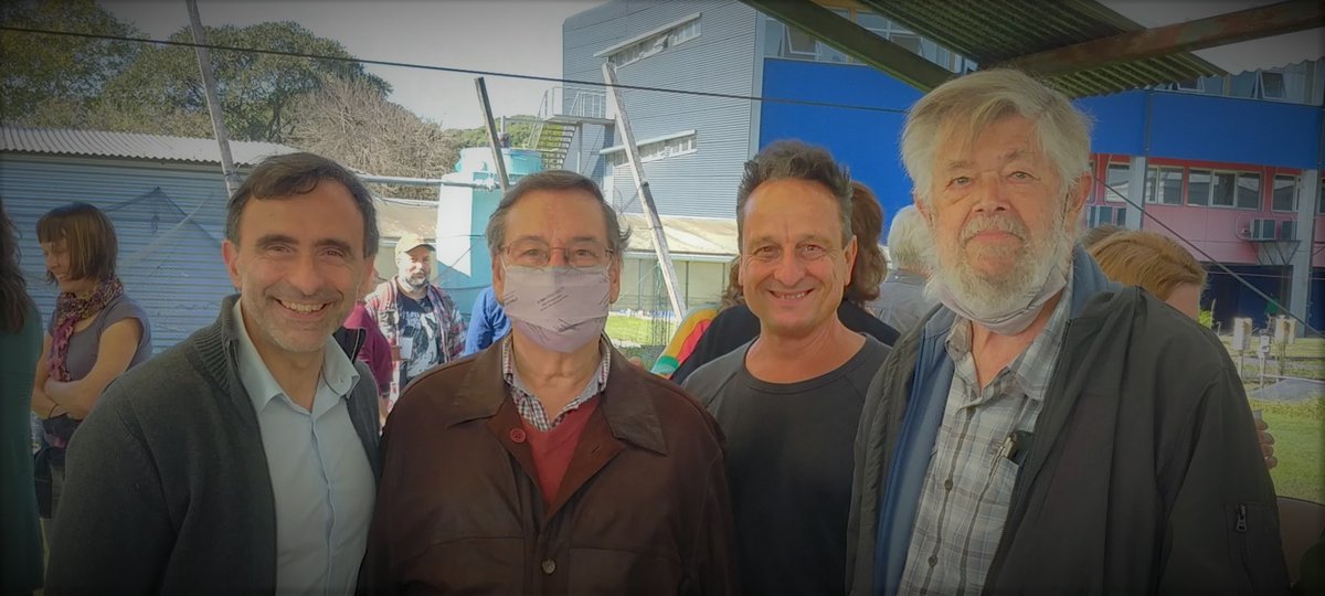 BallareCL's tweet photo. Compartimos una muy linda jornada académica en @ifevaok y @FAUBA_oficial para celebrar las contribuciones del "maestro" Rodolfo Sánchez a la Fisiología Vegetal. @MartinOesterhel @M_VeronicaArana @gabyplantbio @cagnola_juan https://t.co/VFPlgfINCb