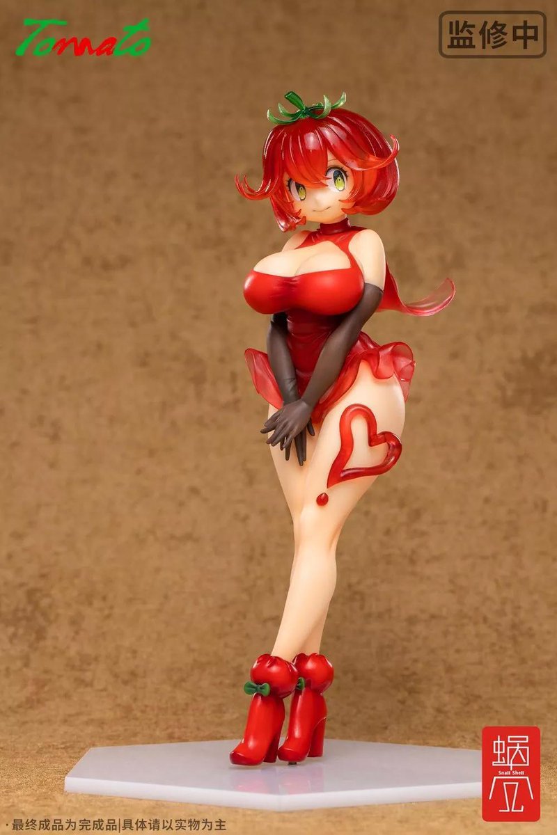 UkiyoKumo_Ltd's tweet photo. 🥗🍅*~Tomato Girl~*🍅🥗
--
Original Character Tomato Girl 1/7 Scale Figure is available for preorder now! Isn't she adorable? Now I want fries...🍟 https://t.co/qAuk9XFtO5 #tomatogirl #animefigure #scalefigure #tomatooc #originalcharacter #ocfigure #preorder #collectables https://t.co/BTLWcYzzIE