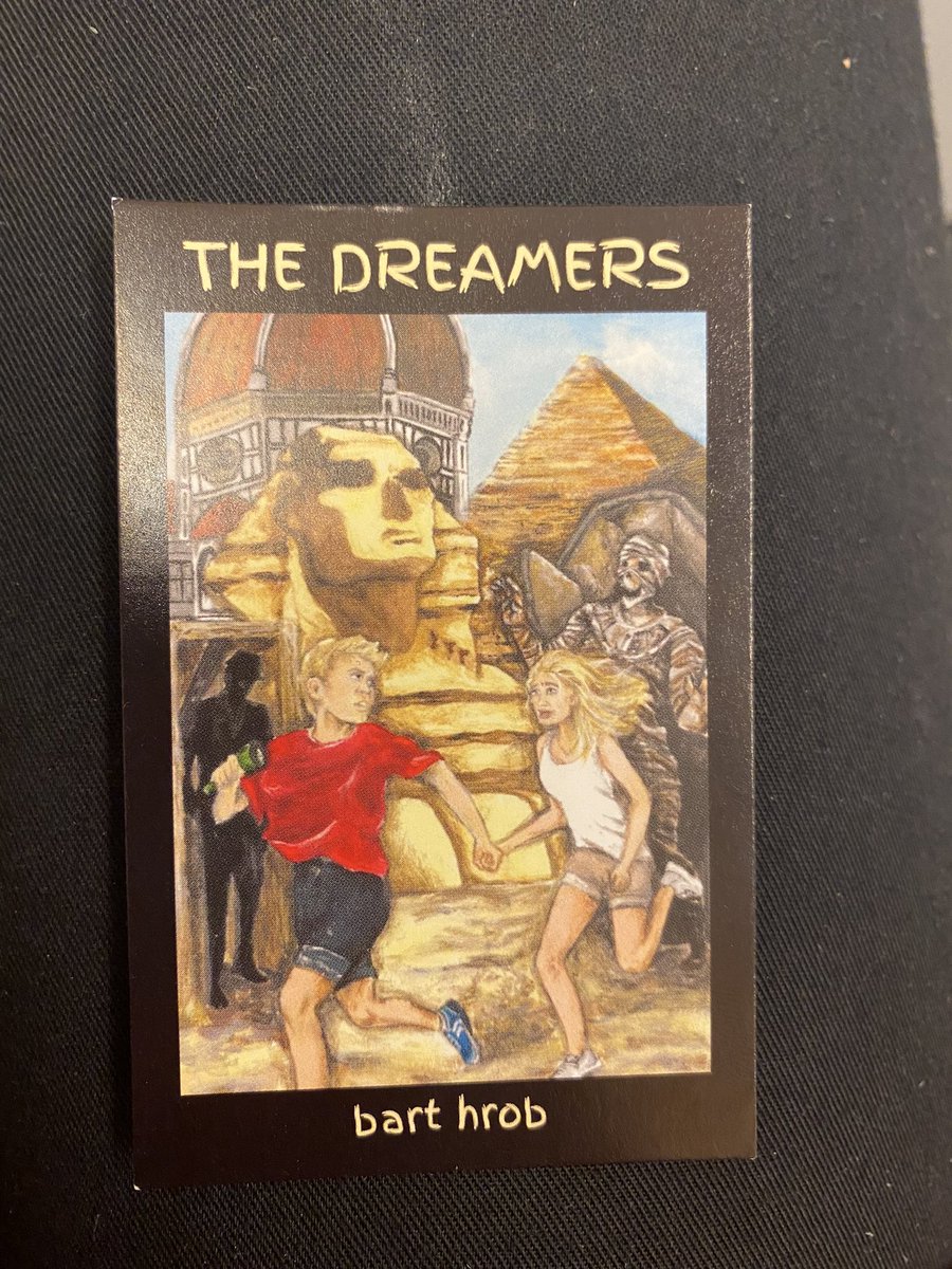 cithomp's tweet photo. one of the delivery drivers at my work has published a book! and is trying to get it noticed more. it’s a YA fantasy story, please give it a look!🙏🏻 The Dreamers by Bart Hrob ✨ https://t.co/cpDW5K0hmH