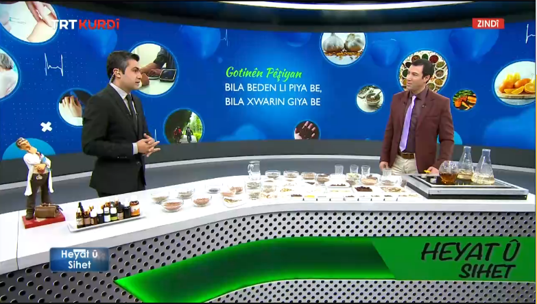 Kîjan giya û derman ji bo qermûçankên serçavan baş in? Ji bo rûyekî bitenduristî û xweşik çi hewce ye? Li ser çerm û rûyên mirov hemû pirs û bersiv di bernameya #HeyatûSihet'ê de ne

<a href="/heyatusihet/">HeyatûSihet</a> bîstek din wê li ser ekrana we be.

Ji bo pirsên we ☎️0312463 58 01/ 0312 463 58 02