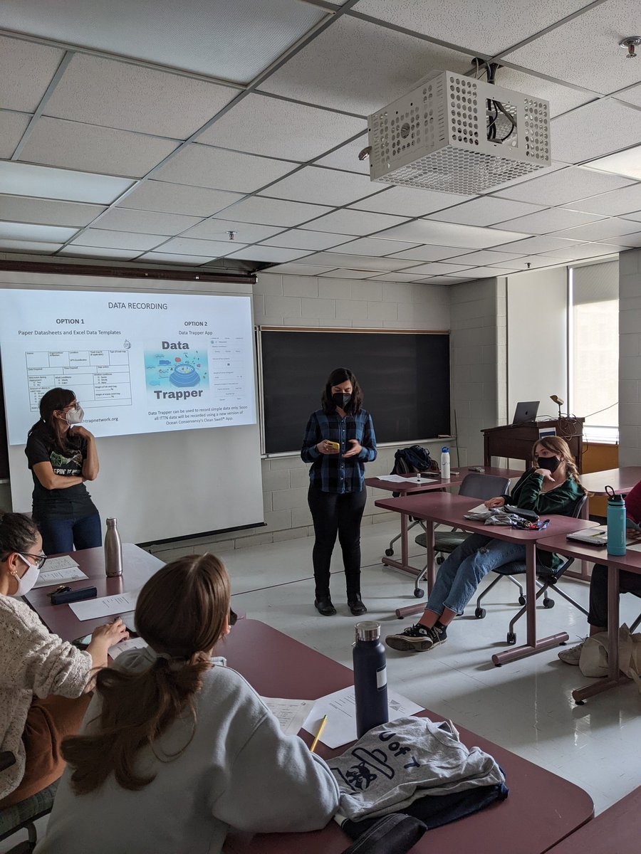 UofTTrashTeam's tweet photo. First meeting with our summer fighting floatables field team! They'll be monitoring Seabins and LittaTraps along the #Toronto waterfront! What will we find this summer and how much? 🤔 @PortsToronto @TRCA_HQ @cityoftoronto @waterfrontbia @ourocean
 #TrappingTrash https://t.co/Ofg29J6UKS