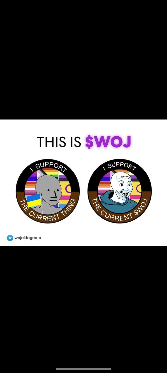 Mokretar_95's tweet photo. @BitcoinFear @CryptoJobsList 🔥🔥🔥
#wojak to the mars
$WOJ will help and bring peace and kindness 
#SafeCryptoInvestments
#wojakfinance 
#wojtoken
@wolfofwallst @wojfinance
@binance @cz_binance
@kucoincom @elonmusk @FloydMayweather 
@BitcoinFear
https://t.co/zLMZnWZCzp
🔥🔥 https://t.co/RDeFHpjm3K